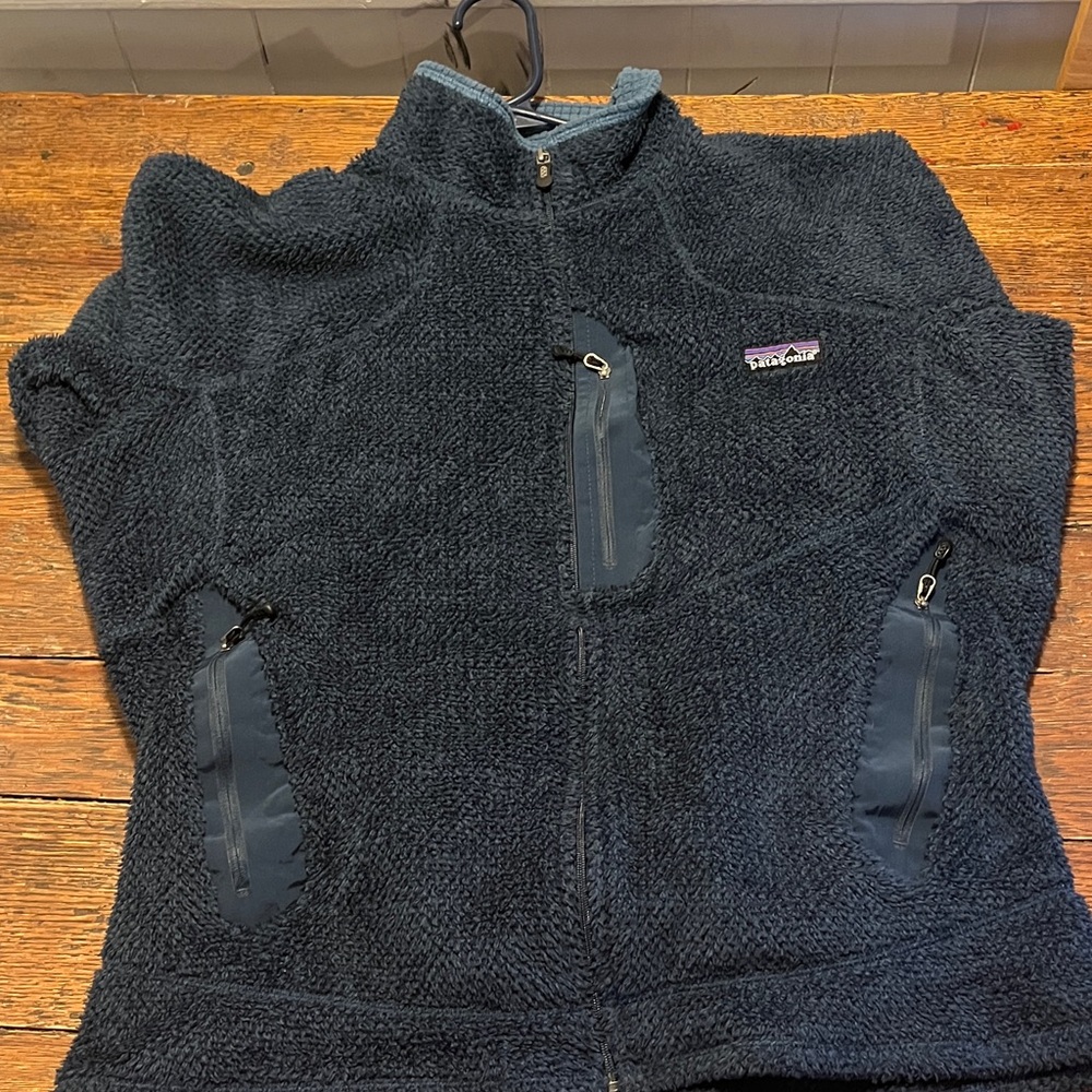 Patagonia Mens Fleece Jacket - Navy Blue